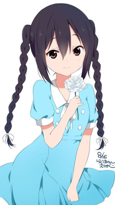 轻音少女梓喵 中野梓手机壁纸(1)