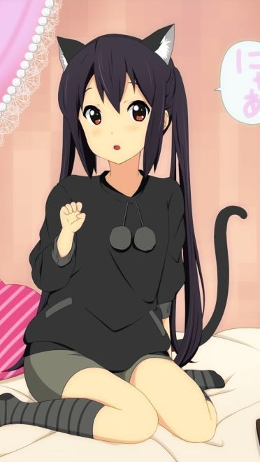 轻音少女梓喵 中野梓手机壁纸(1)