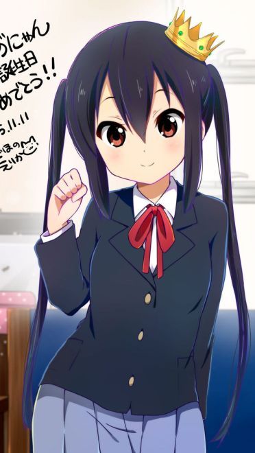 轻音少女梓喵 中野梓手机壁纸(1)