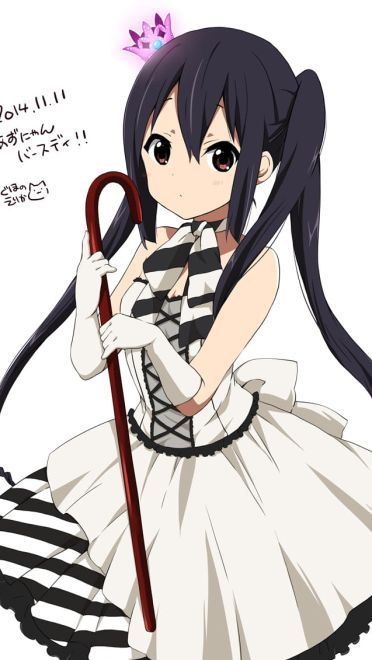 轻音少女梓喵 中野梓手机壁纸(1)