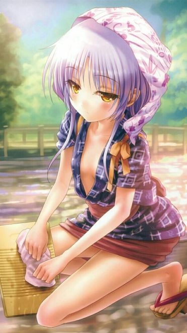 天使少女立华奏 Angel Beats!手机壁纸