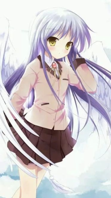 天使少女立华奏 Angel Beats!手机壁纸