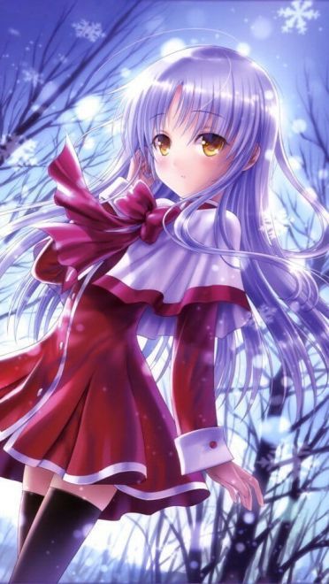 天使少女立华奏 Angel Beats!手机壁纸