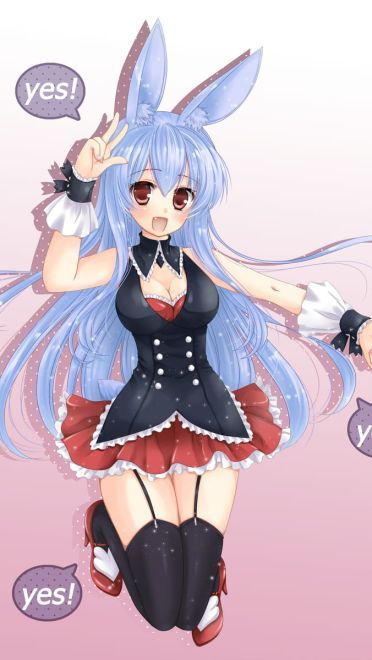 问题儿童都来自异世界 黑兔手机壁纸