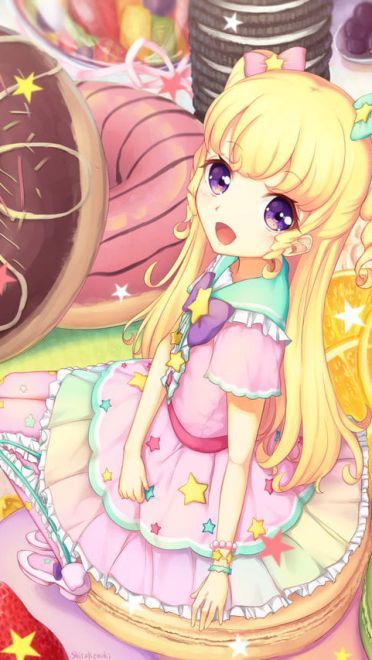 美少女偶像 美妙天堂手机壁纸(1)