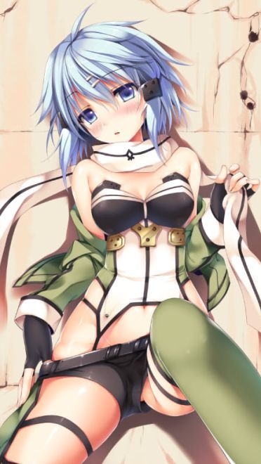 冥府女神 刀剑神域朝田诗乃手机壁纸(1)