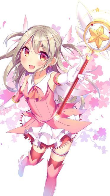 萝莉小魔女 魔法少女伊莉雅手机壁纸(1)