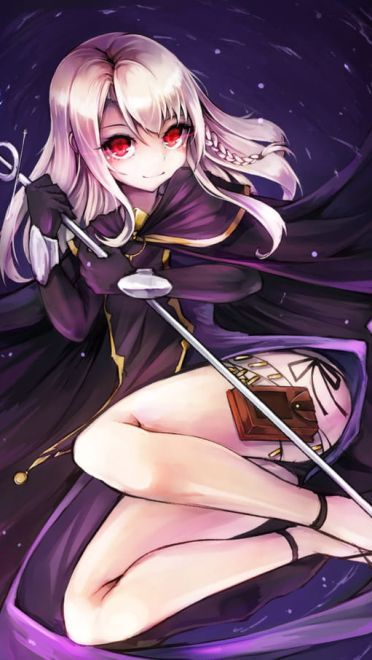 萝莉小魔女 魔法少女伊莉雅手机壁纸(1)