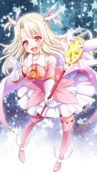 萝莉小魔女 魔法少女伊莉雅手机壁纸(1)