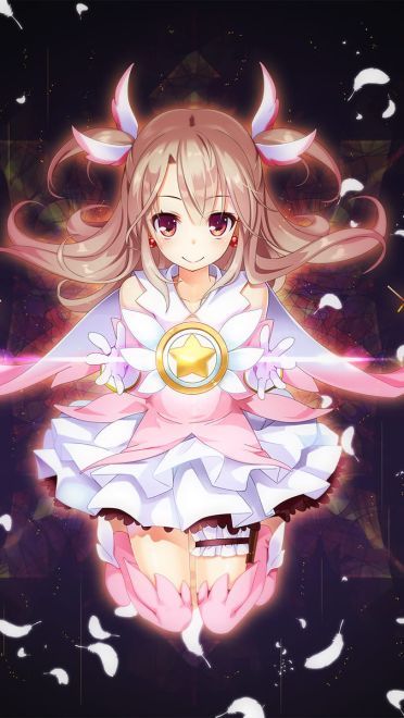 萝莉小魔女 魔法少女伊莉雅手机壁纸(1)