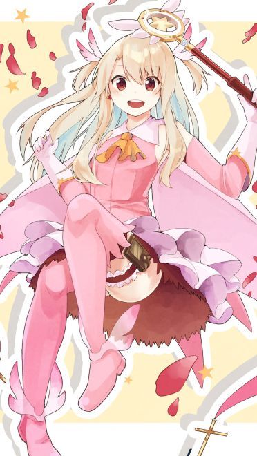 萝莉小魔女 魔法少女伊莉雅手机壁纸(1)