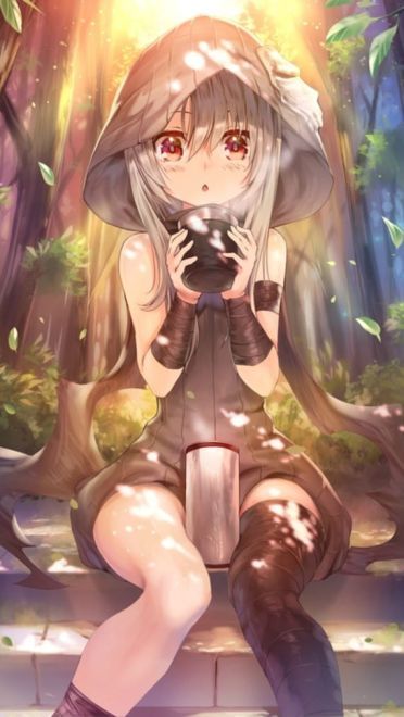 萝莉小魔女 魔法少女伊莉雅手机壁纸(1)