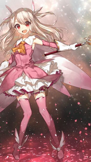 萝莉小魔女 魔法少女伊莉雅手机壁纸(1)