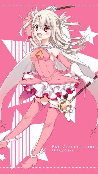 萝莉小魔女 魔法少女伊莉雅手机壁纸(1)