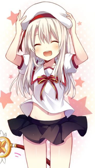 萝莉小魔女 魔法少女伊莉雅手机壁纸(1)