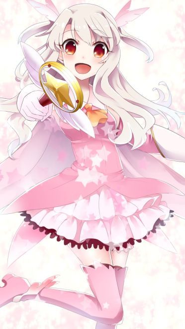 萝莉小魔女 魔法少女伊莉雅手机壁纸(1)