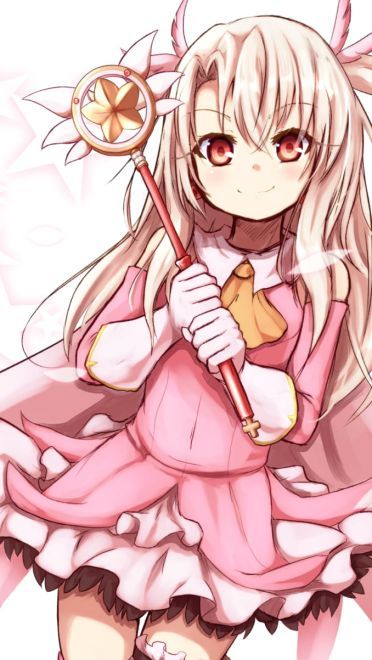 萝莉小魔女 魔法少女伊莉雅手机壁纸(1)