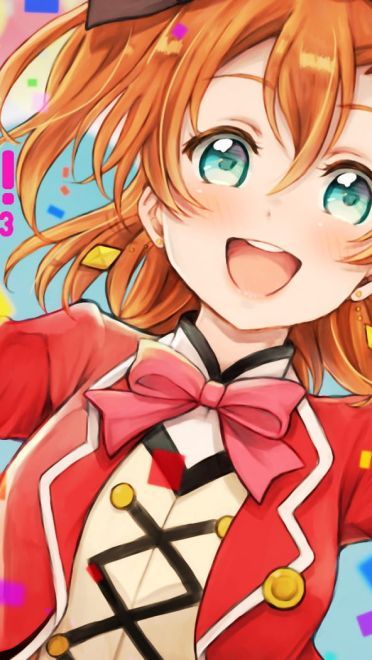 lovelive!蠢萌火龙果 高坂穂乃果电脑壁纸