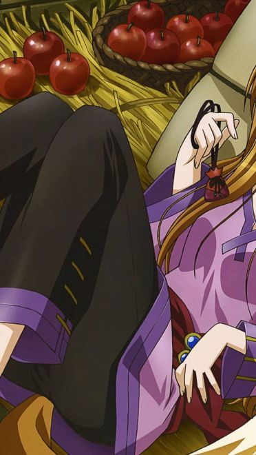 狼少女贤狼赫萝 动漫电脑壁纸(1)