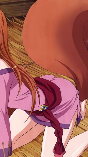 狼少女贤狼赫萝 动漫电脑壁纸(1)