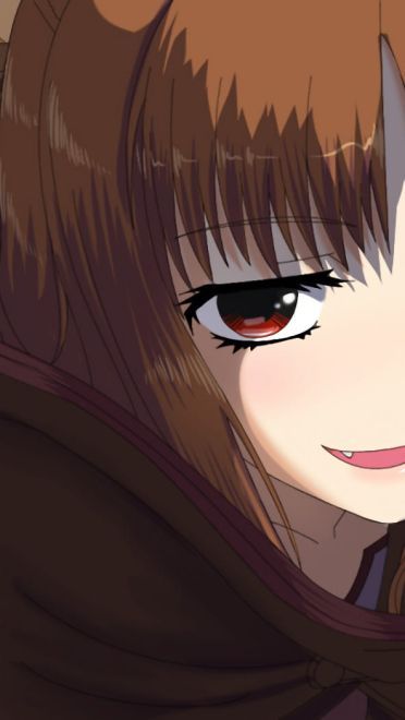 狼少女贤狼赫萝 动漫电脑壁纸(1)