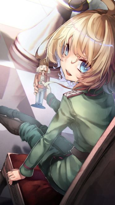 幼女战记 病娇幼女谭雅手机壁纸下载(1)