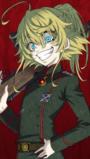 幼女战记 病娇幼女谭雅手机壁纸下载(1)