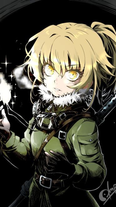 幼女战记 病娇幼女谭雅手机壁纸下载(1)