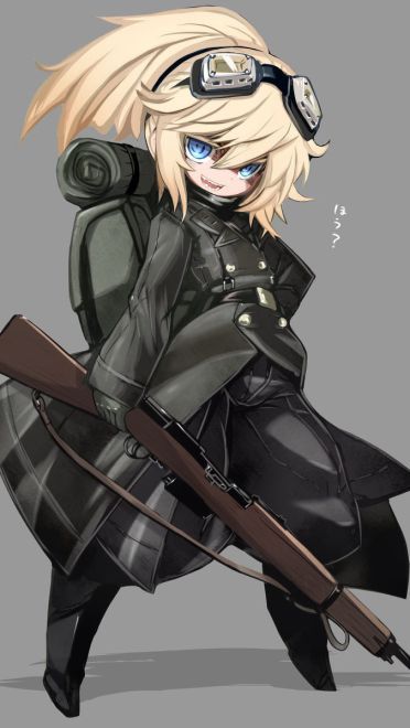 幼女战记 病娇幼女谭雅手机壁纸下载(1)