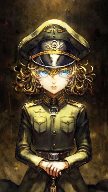 幼女战记 病娇幼女谭雅手机壁纸下载(1)