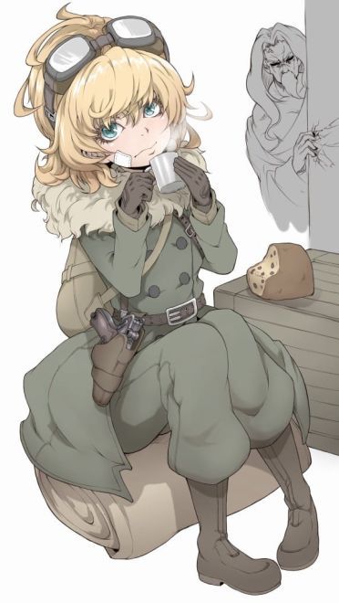 幼女战记 病娇幼女谭雅手机壁纸下载(1)