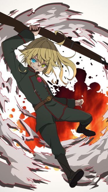 幼女战记 病娇幼女谭雅手机壁纸下载(1)