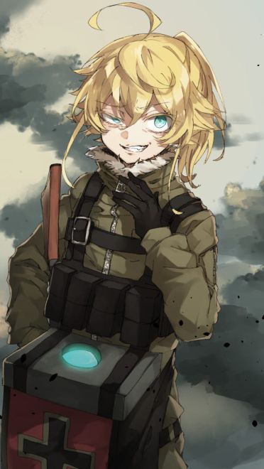 幼女战记 病娇幼女谭雅手机壁纸下载(1)