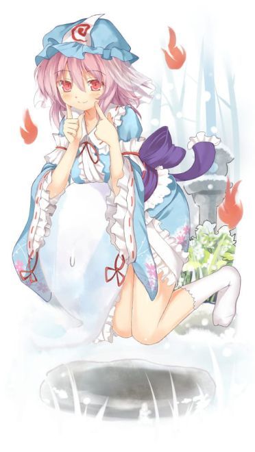 东方Project 西行寺幽幽子 动漫手机壁纸下载(1)