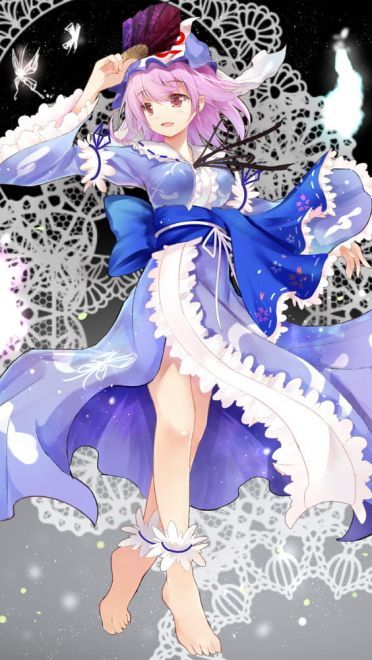 东方Project 西行寺幽幽子 动漫手机壁纸下载(1)