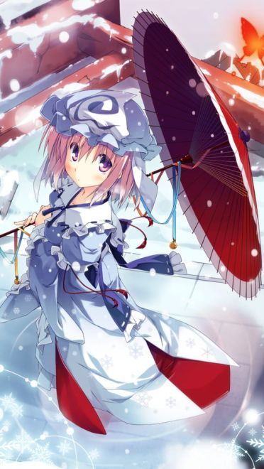 东方Project 西行寺幽幽子 动漫手机壁纸下载(1)