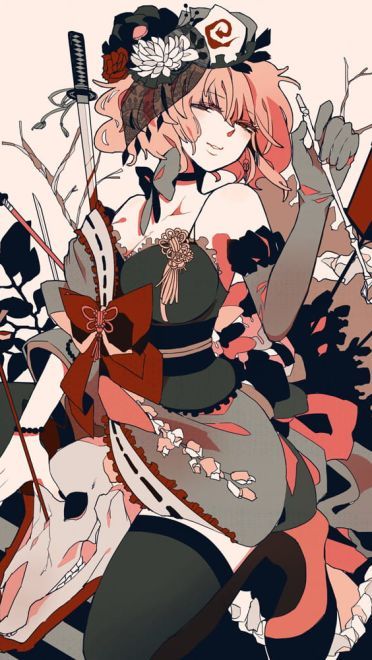 东方Project 西行寺幽幽子 动漫手机壁纸下载(1)