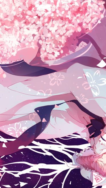 东方Project 西行寺幽幽子 动漫手机壁纸下载(1)