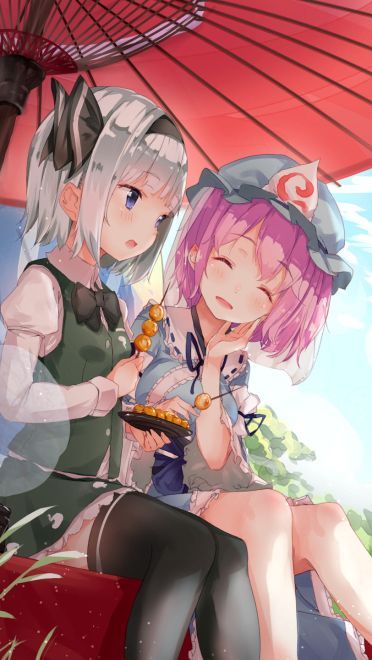 东方Project 西行寺幽幽子 动漫手机壁纸下载(1)