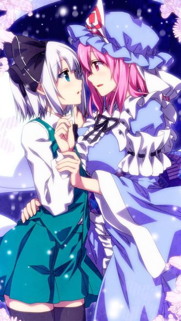 东方Project 西行寺幽幽子 动漫手机壁纸下载(1)