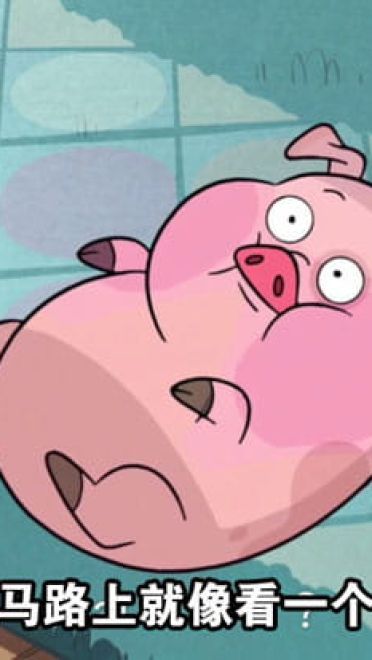 路痴的日常卡通小猪表情包