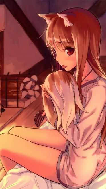 白嫩少女娇羞脸手机壁纸