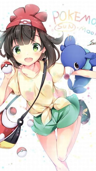 穿迷你小短裤二次元元美少女手机壁纸