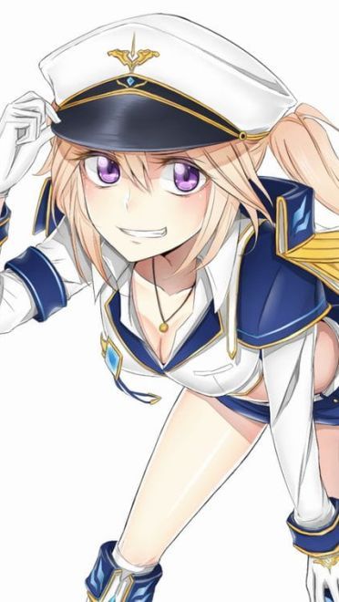 穿迷你小短裤二次元元美少女手机壁纸