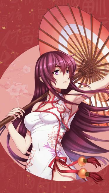 二次元唯美少女手机壁纸