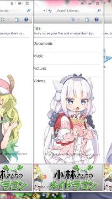 小林家的女仆龙 win7电脑主题下载