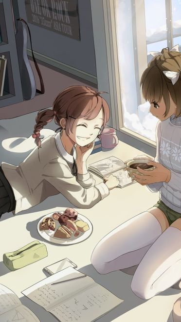 二次元小清新杂图电脑动漫壁纸