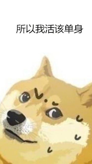 单身狗不愿聊天表情包