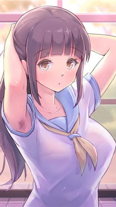 穿着JK制服的少女们！动漫手机壁纸