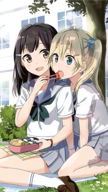 少女之间的友情？还是百合大法好